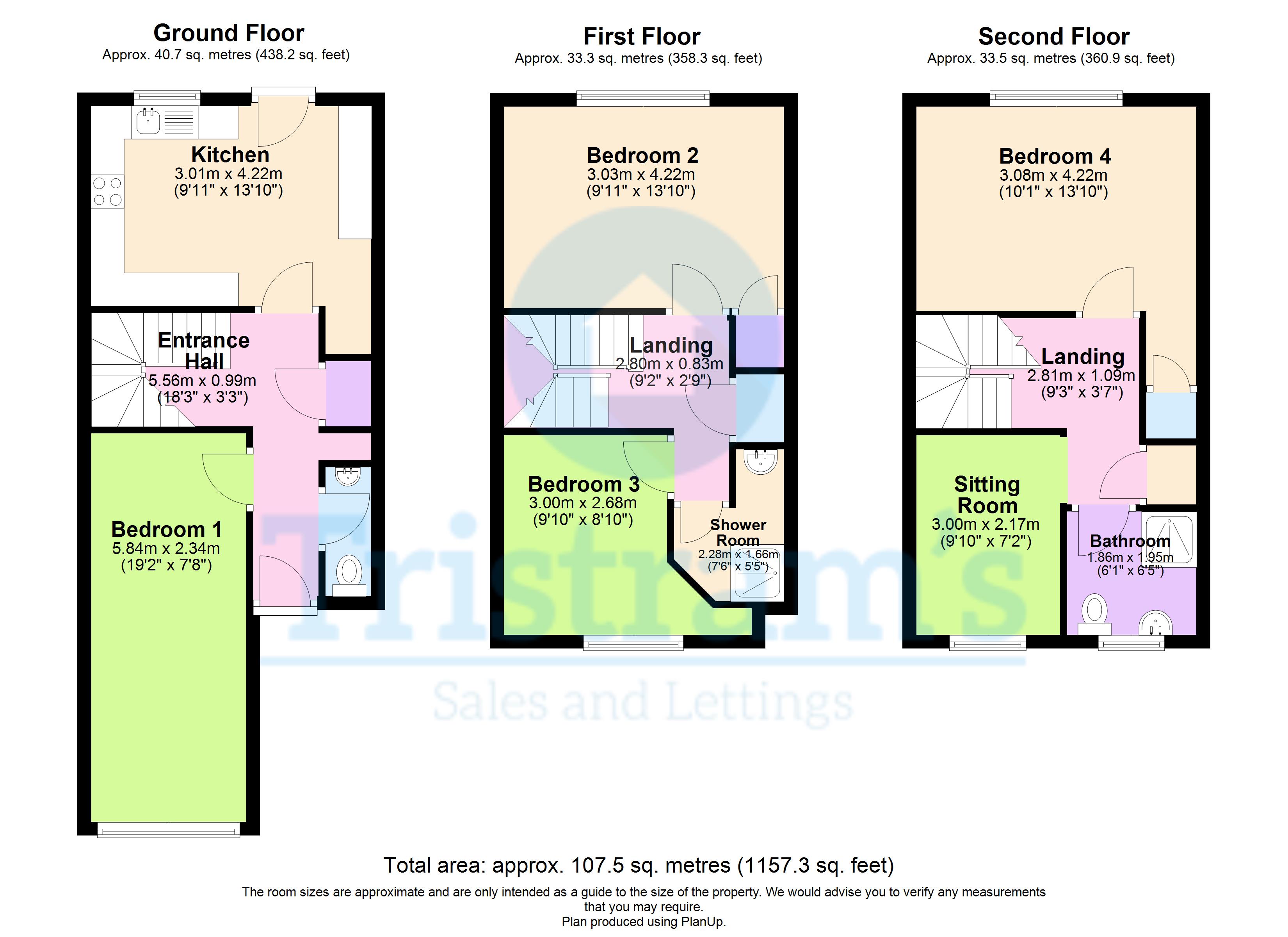 6, Palmerston Gardens, Nottingham floorplan