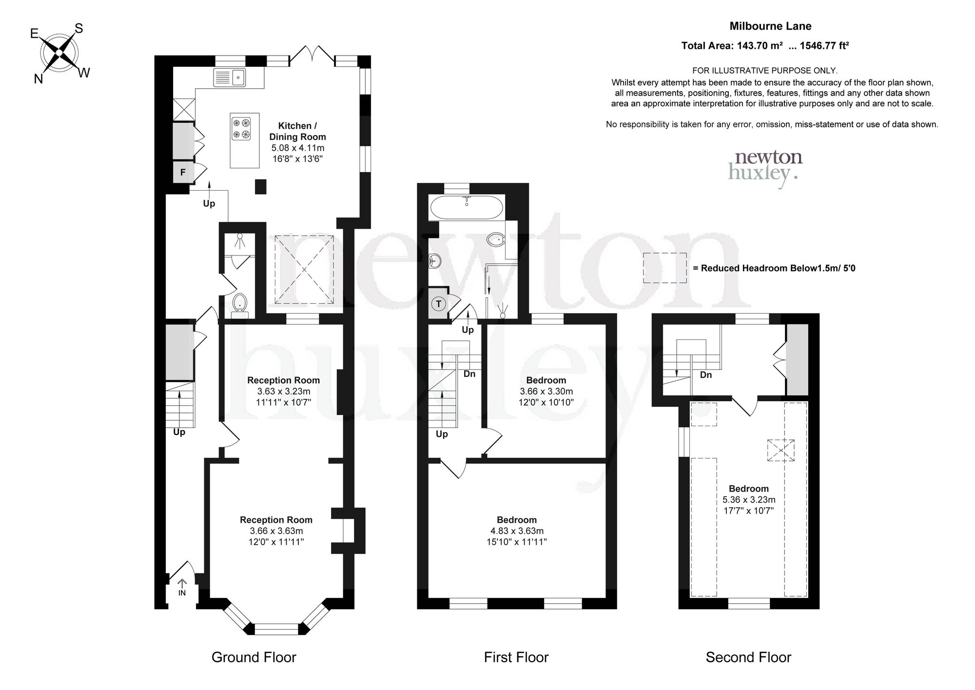 26 Milbourne Lane, Esher floorplan