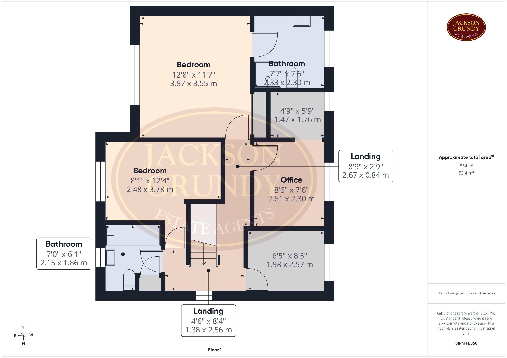41, Barn Owl Close, Northampton floorplan