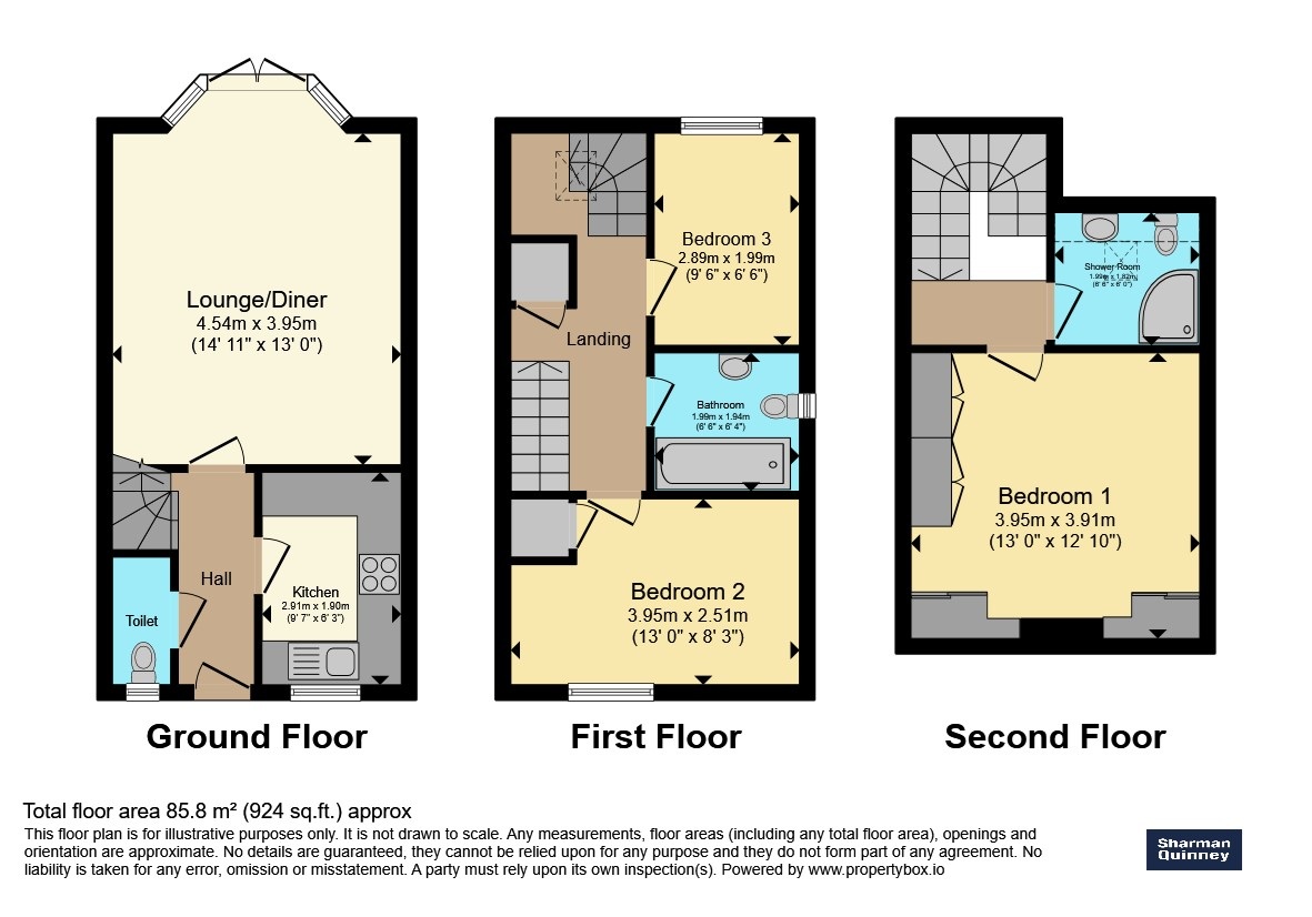 Coppertree Walk, Kettering floorplan
