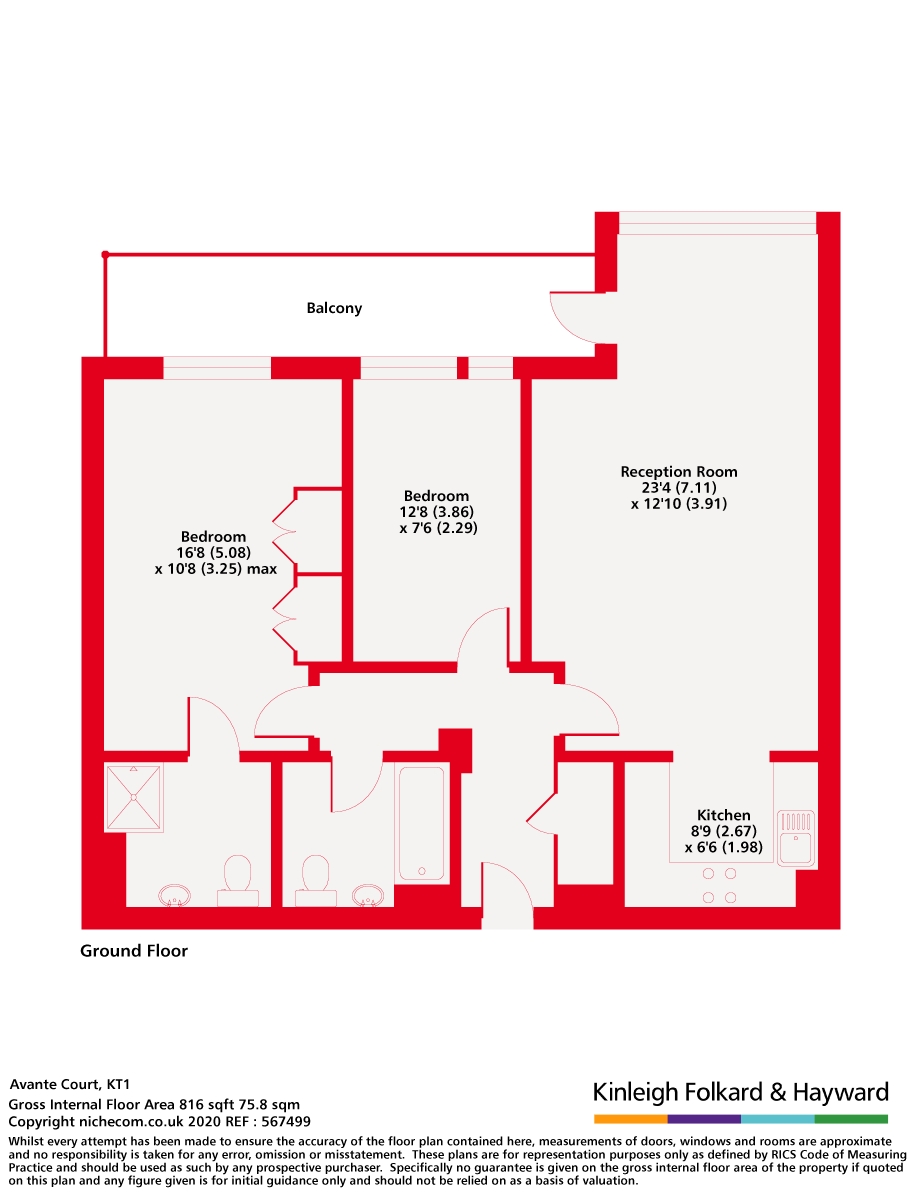 The Bittoms, Surrey floorplan