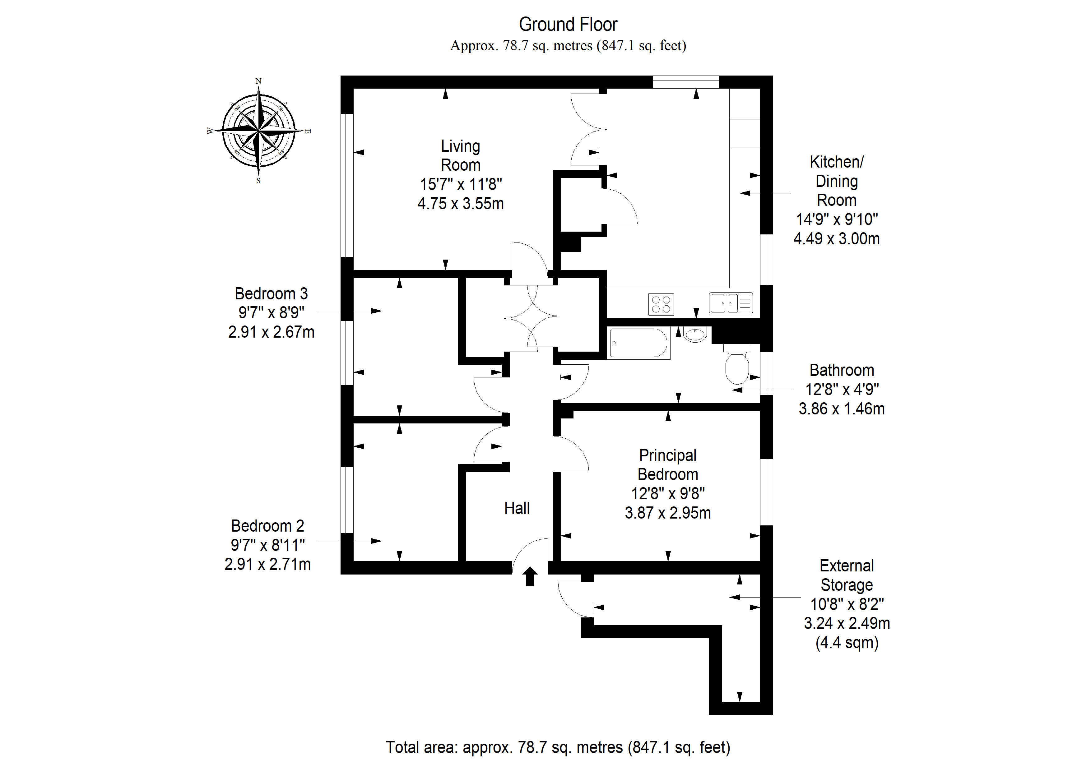41, Calgary Avenue, Livingston floorplan