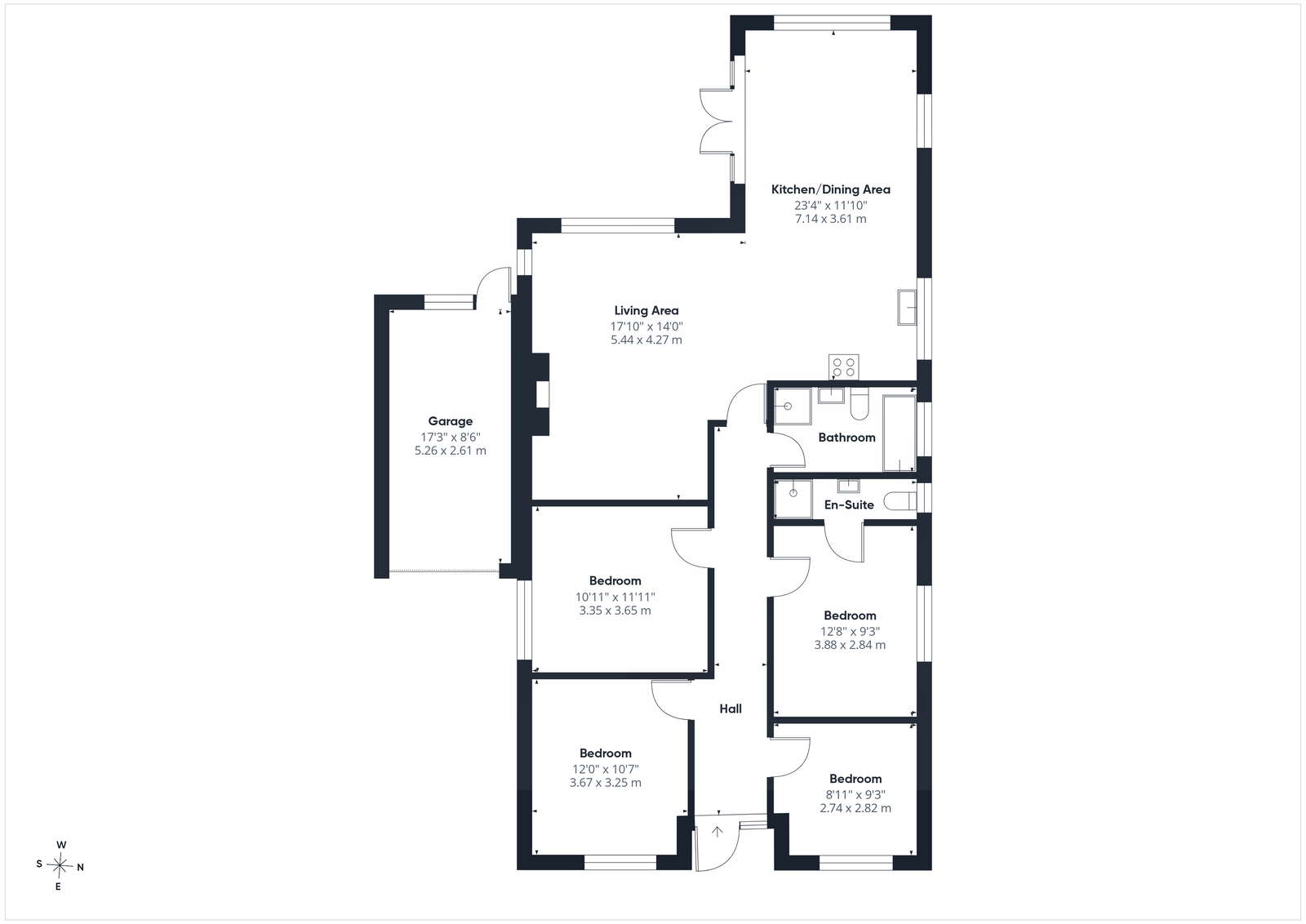 Hollingbury Gardens, Worthing floorplan