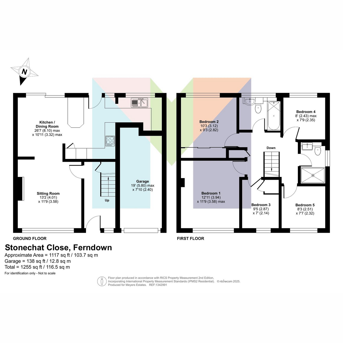 25, Stonechat Close, Ferndown floorplan