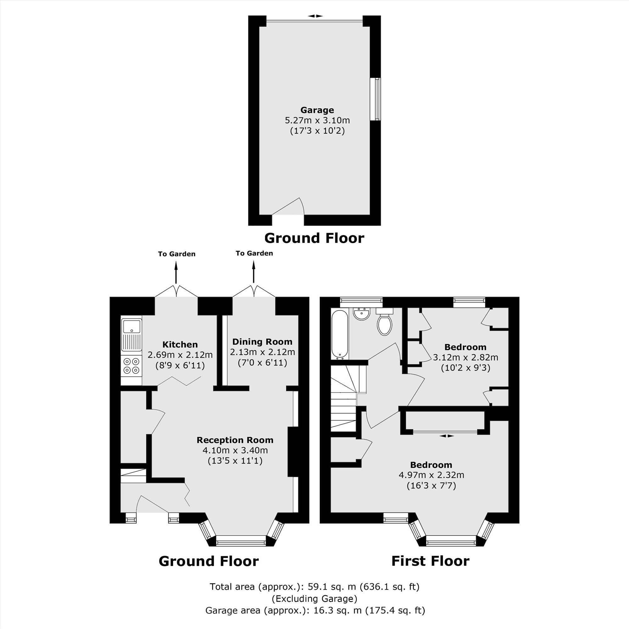 3, The Vale, Sunbury-on-thames floorplan