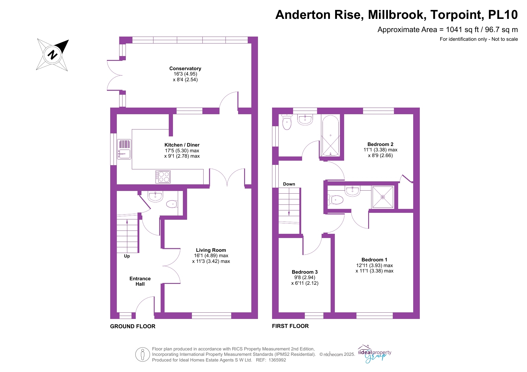 6, Anderton Rise, Millbrook floorplan