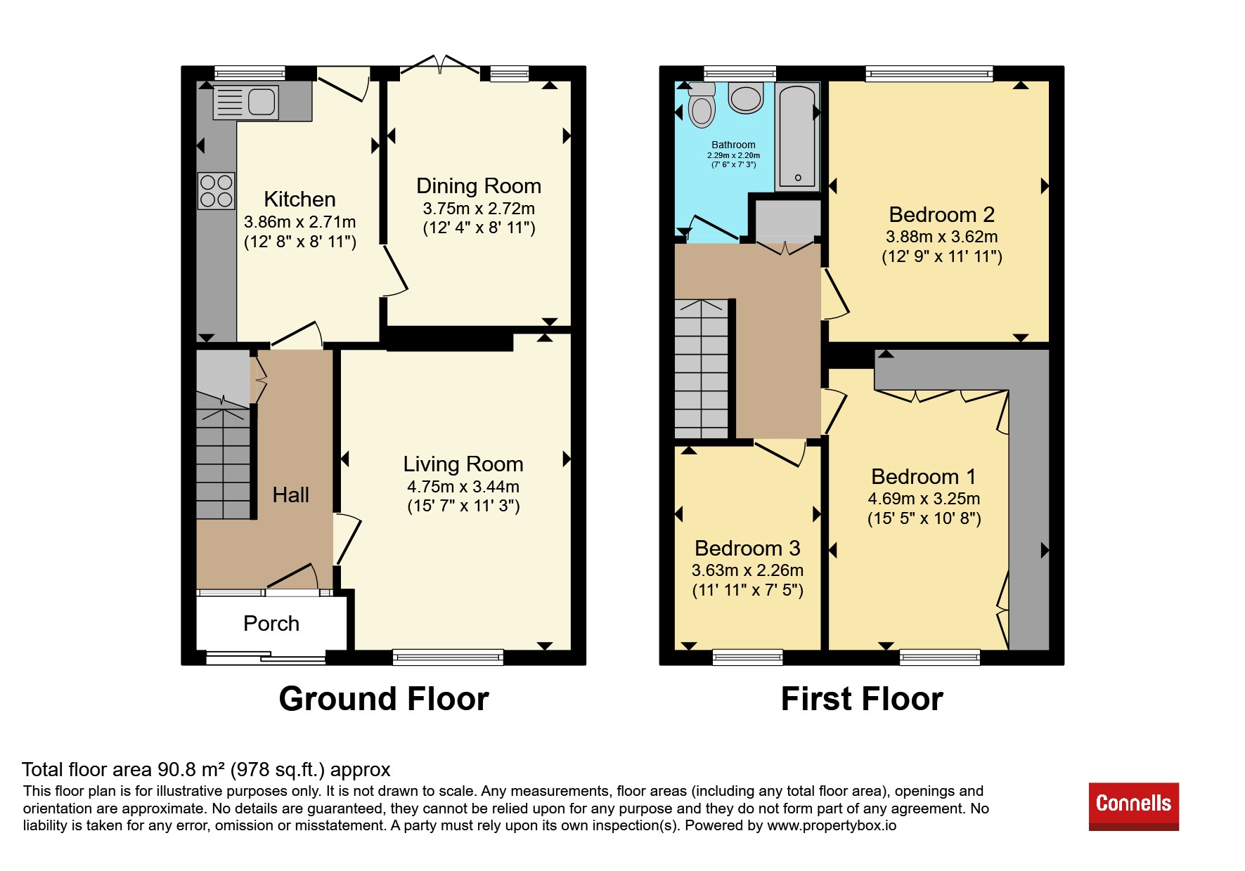 226, Park Lane, Bristol floorplan