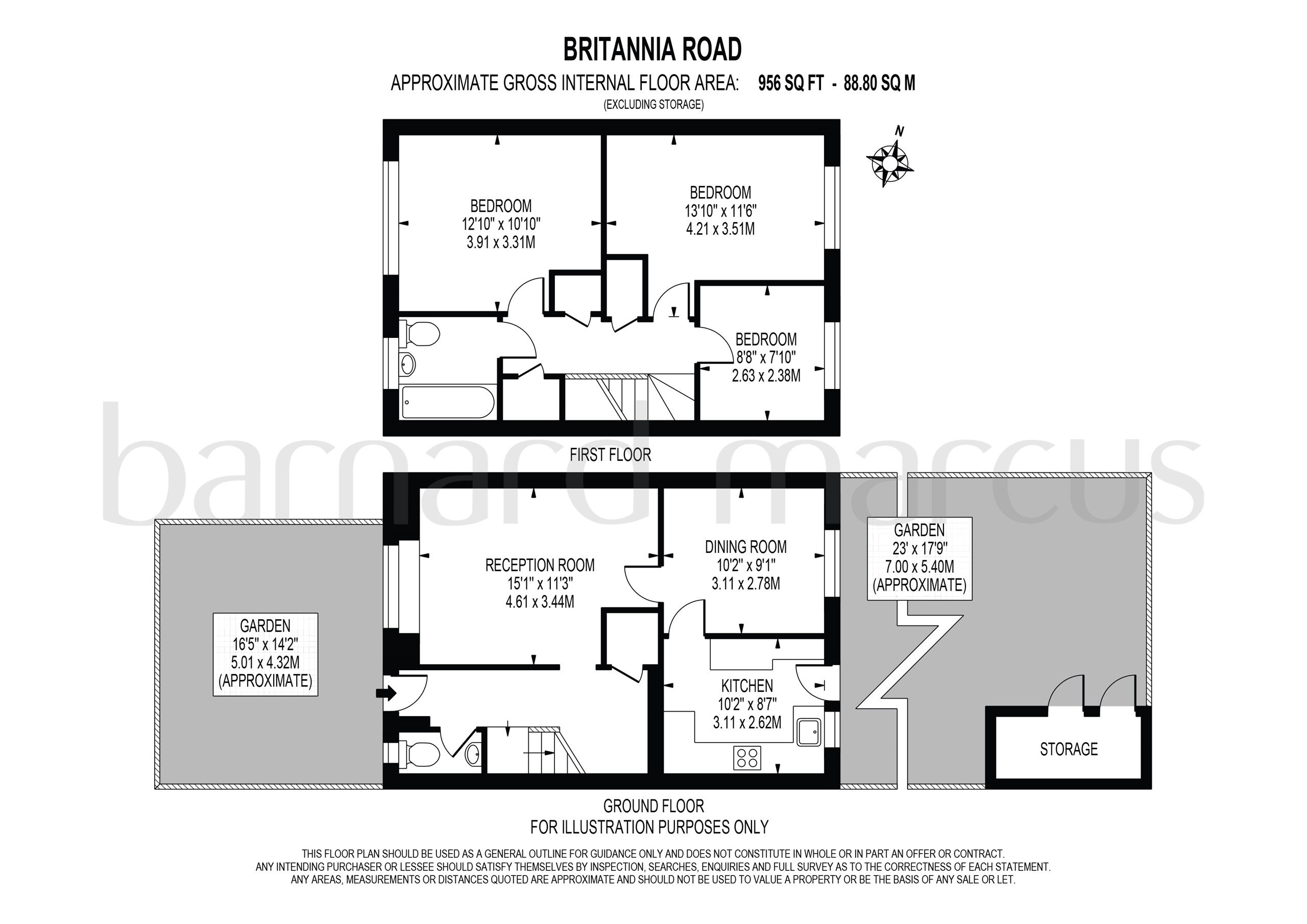 Britannia Road, Surbiton floorplan