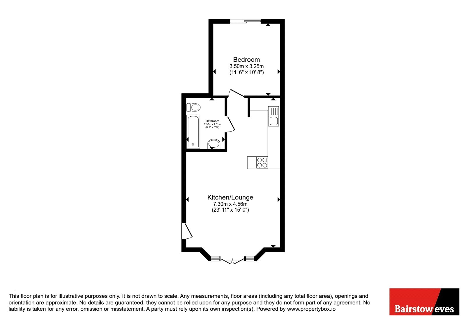 71b, Carnarvon Road, London floorplan
