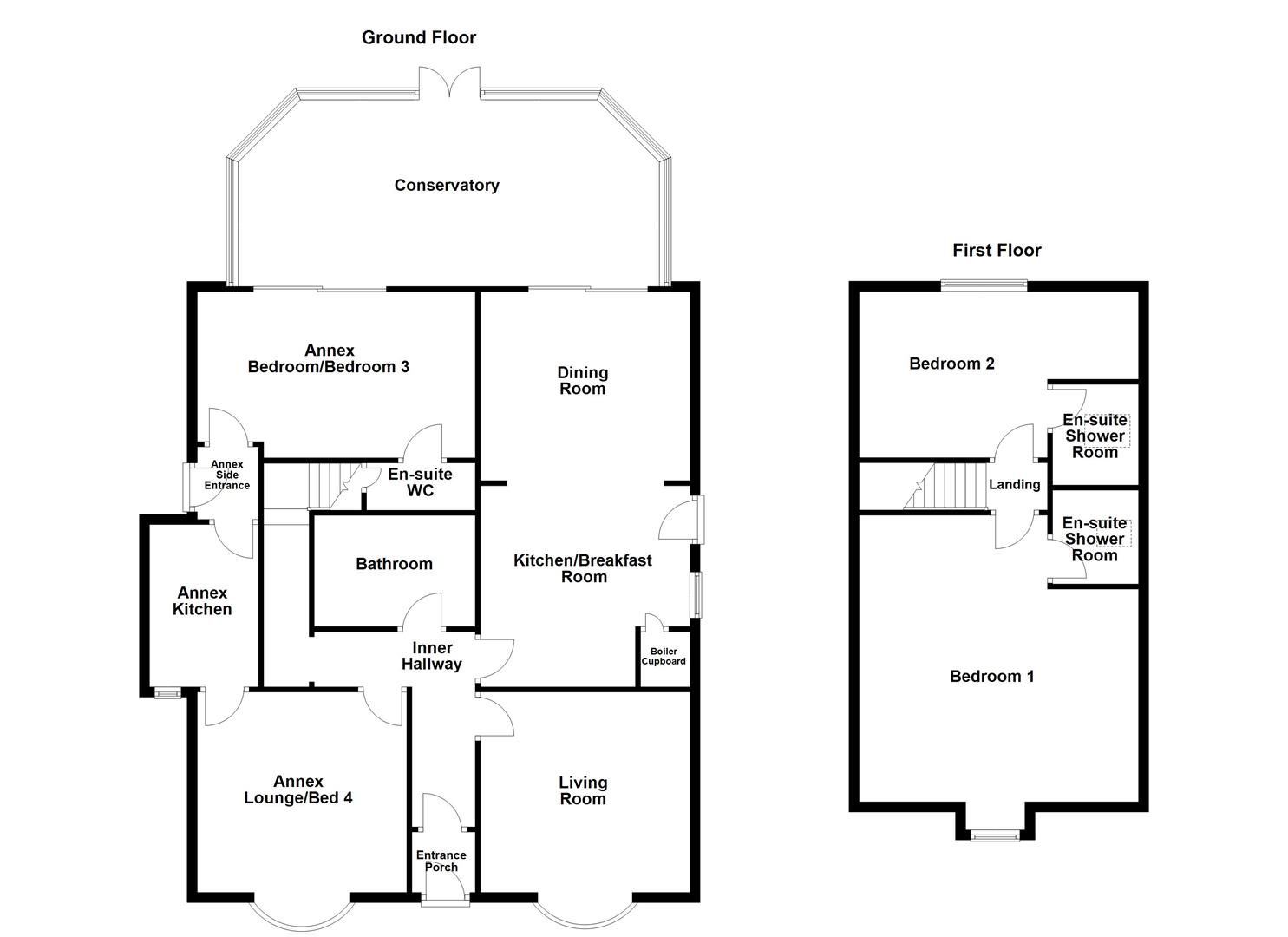 6, Hedley Crescent, Wakefield floorplan