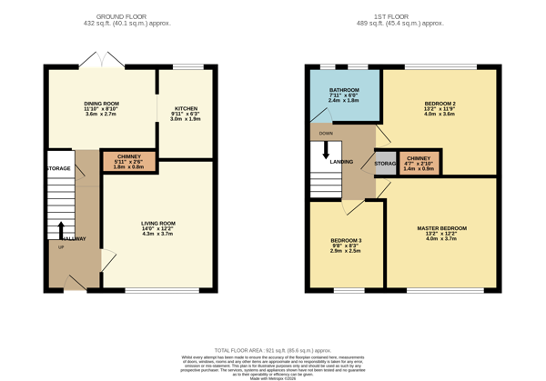 19, Bents Avenue, Stockport floorplan