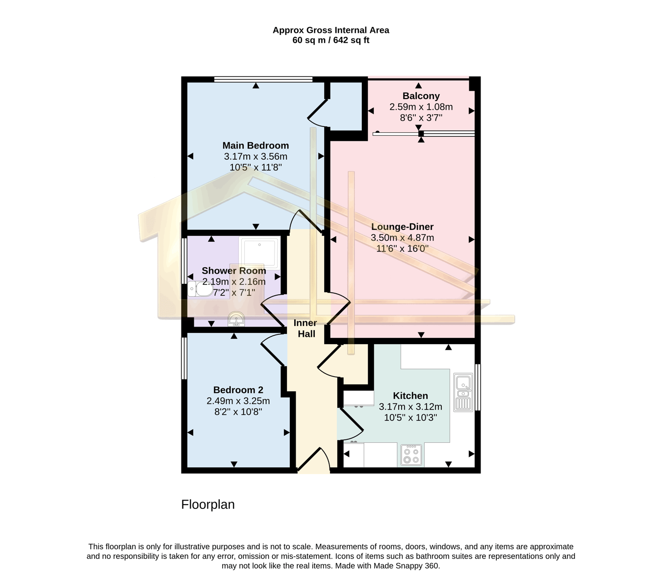 Sutton Place, Bexhill-on-Sea floorplan