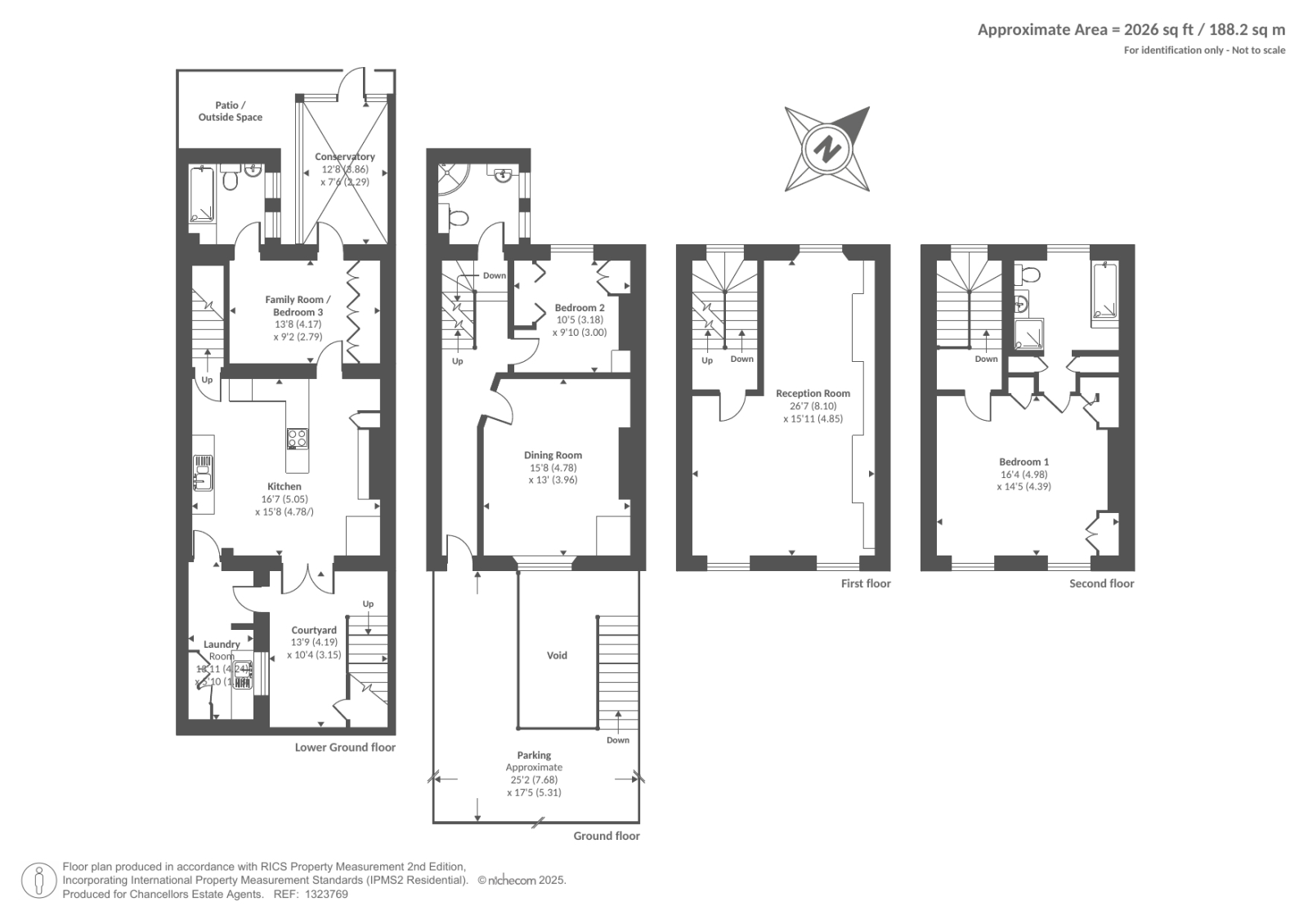 32, Blenheim Terrace, London floorplan