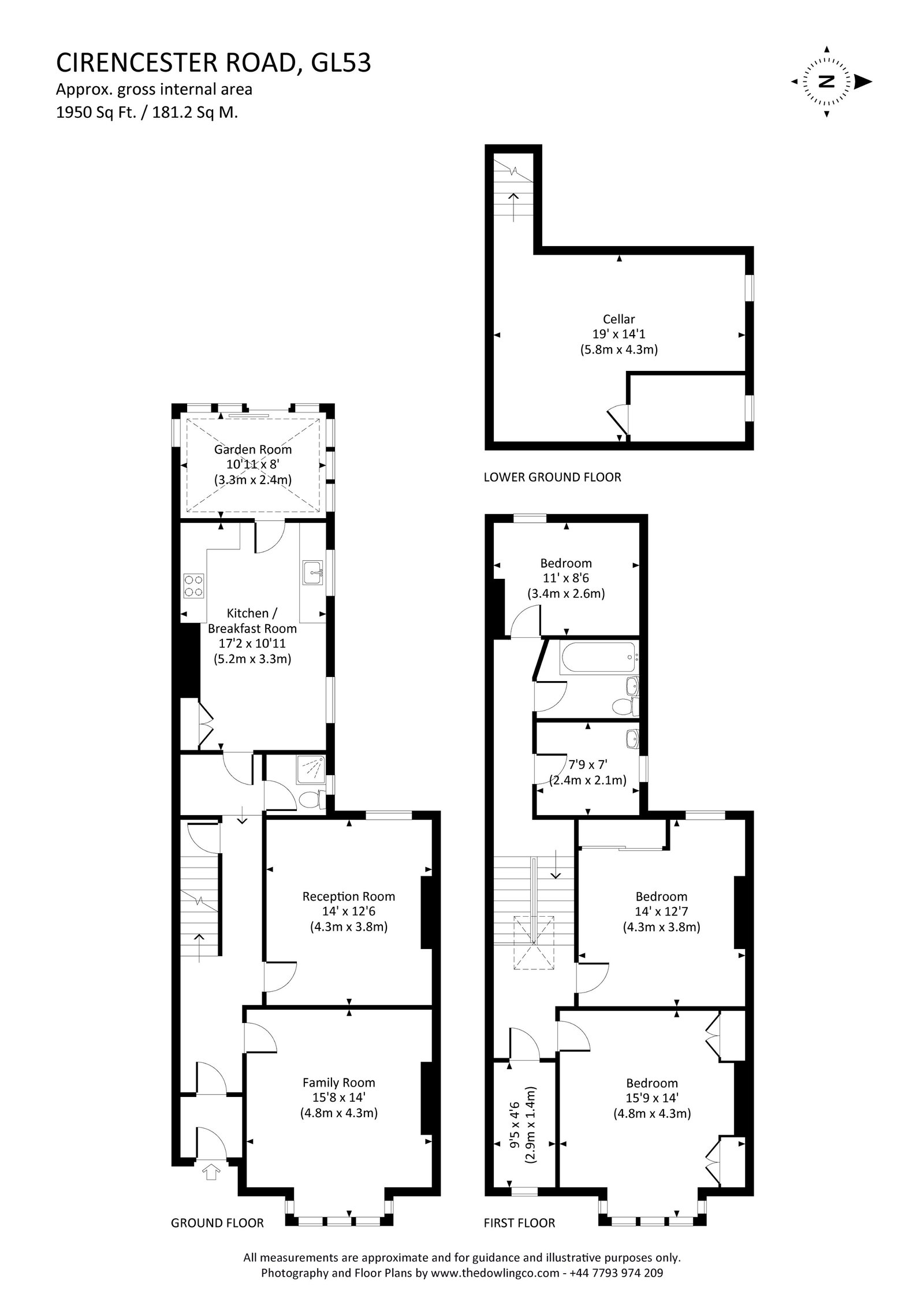44, Cirencester Road, Cheltenham floorplan