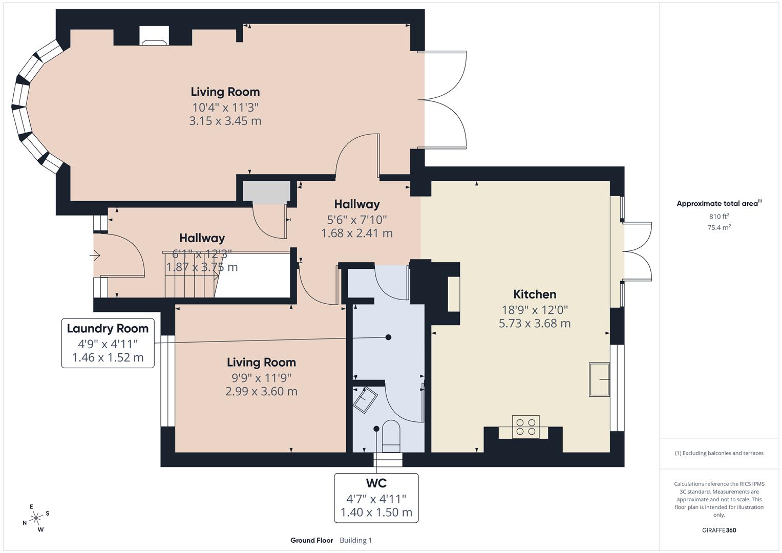 Ann Croft, Birmingham floorplan