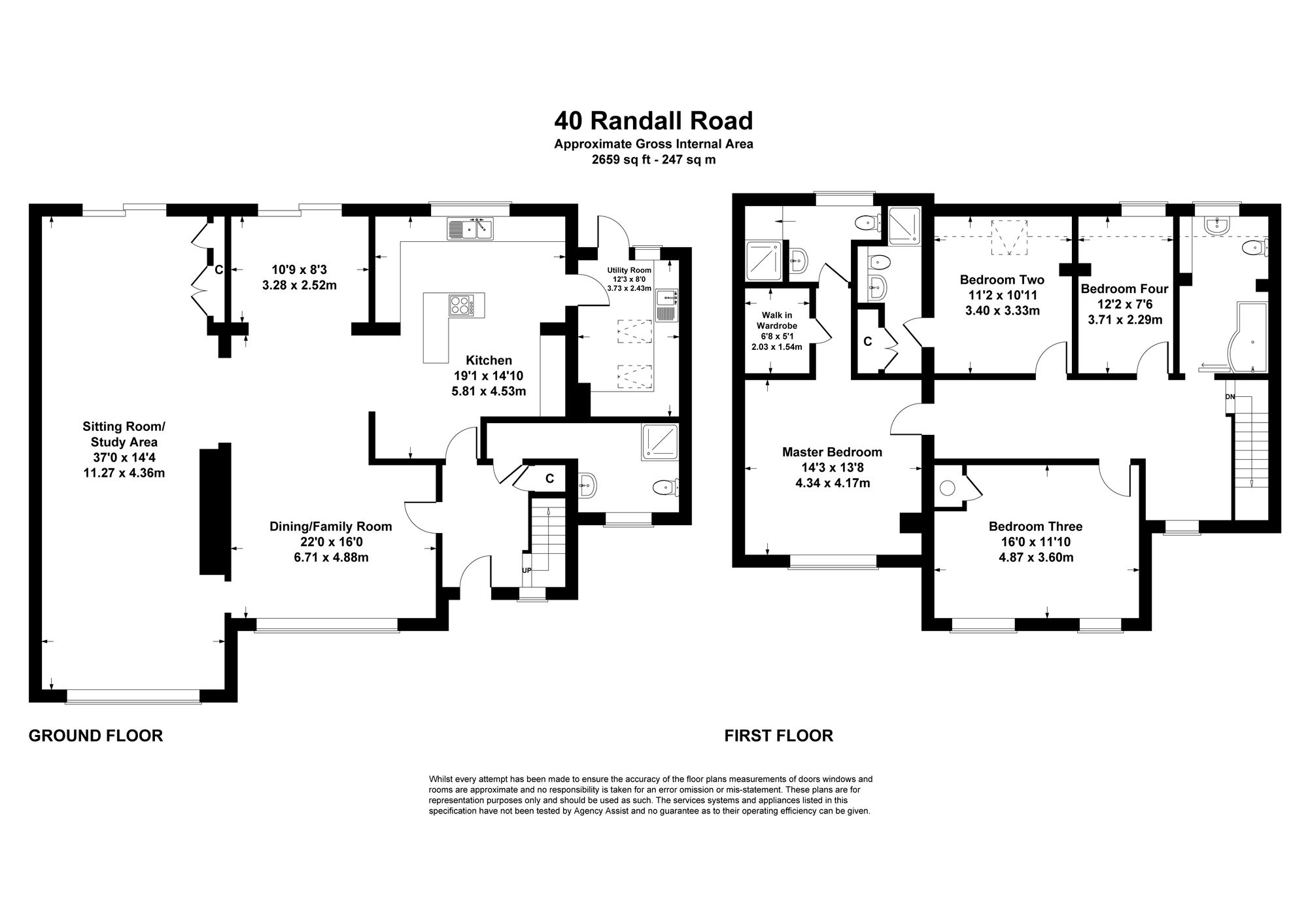 40 Randall Road, Eastleigh floorplan