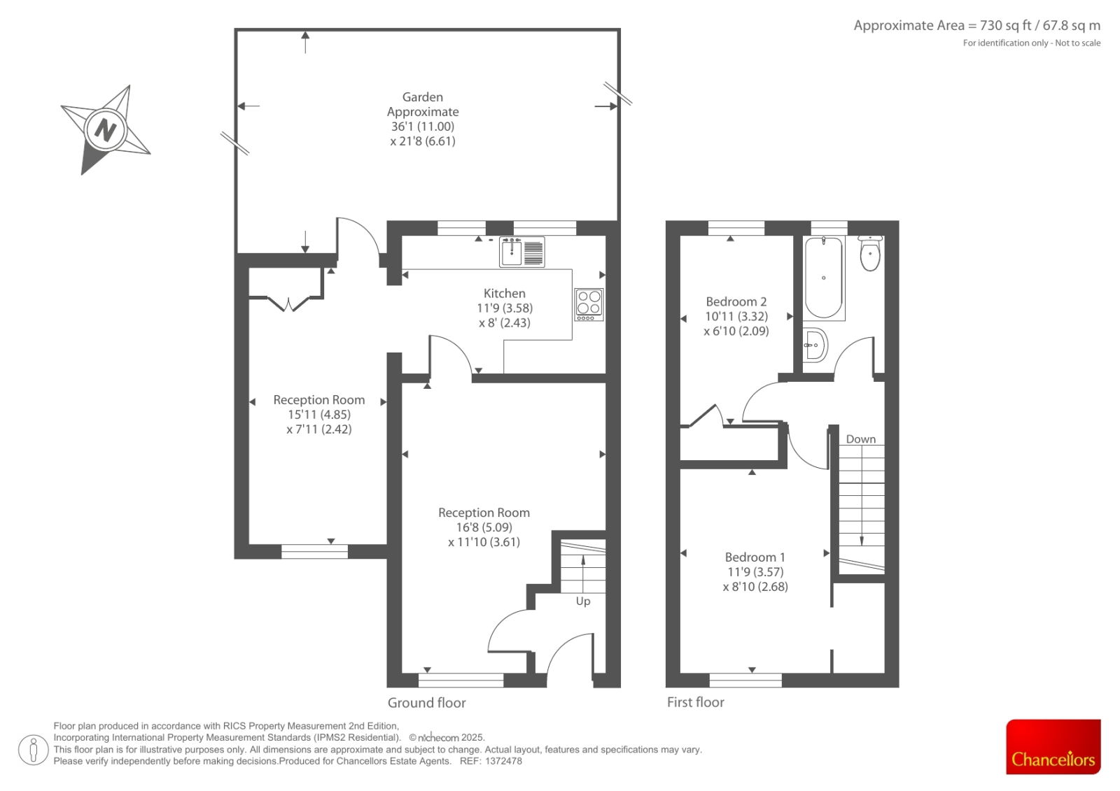 98, Dovehouse Close, Witney floorplan