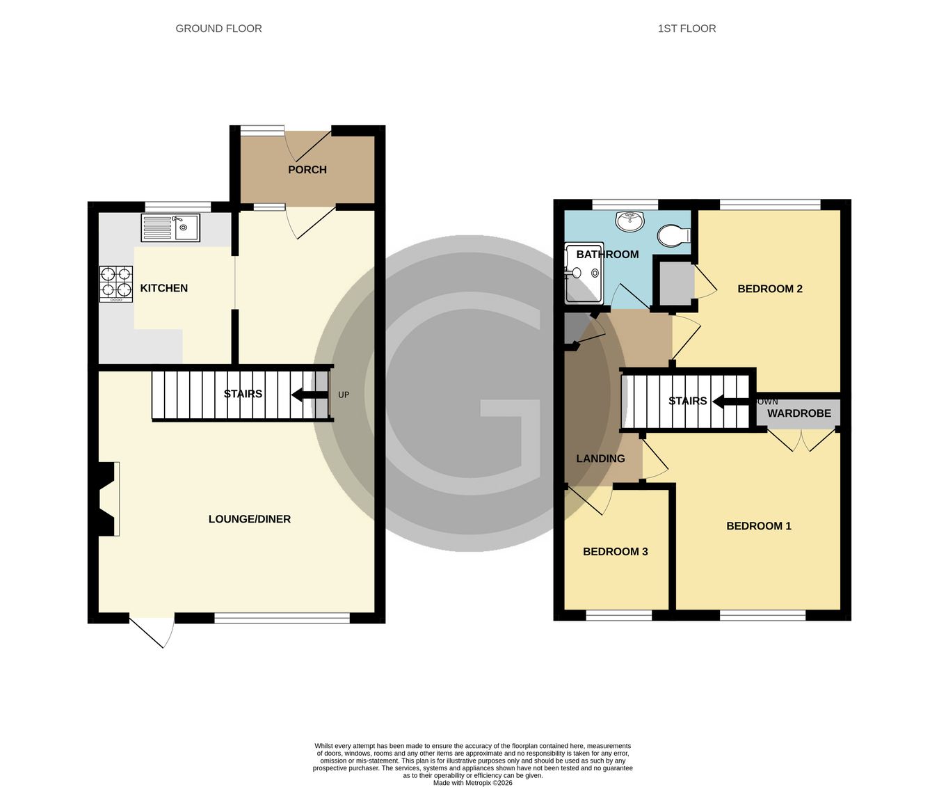 23, Ian Close, Bexhill on Sea floorplan