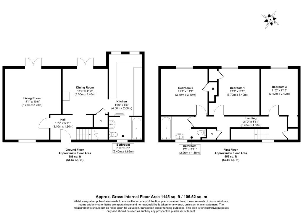 61, Oaklands, Chippenham floorplan