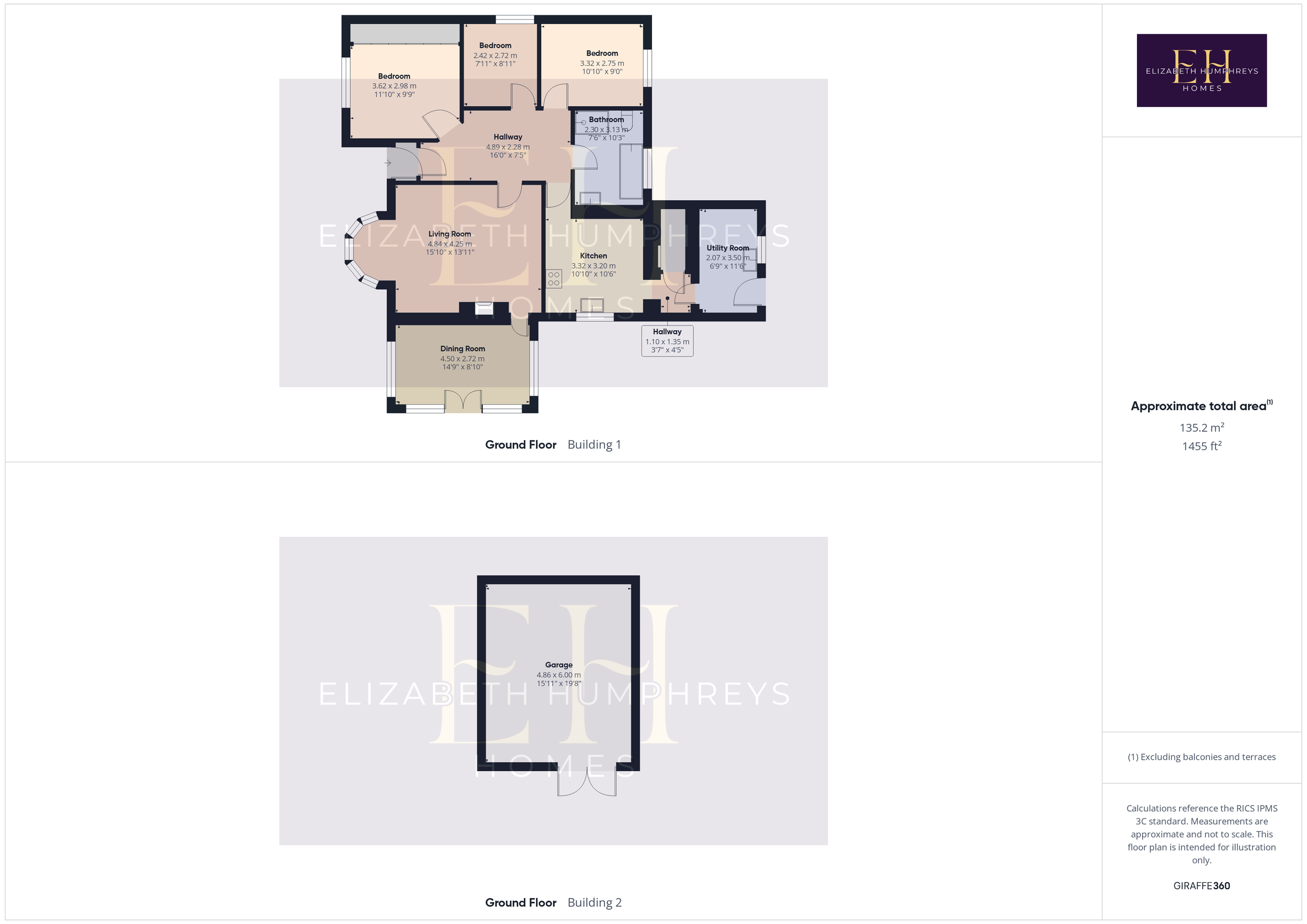 Rowan Tree Cottage, Morpeth floorplan