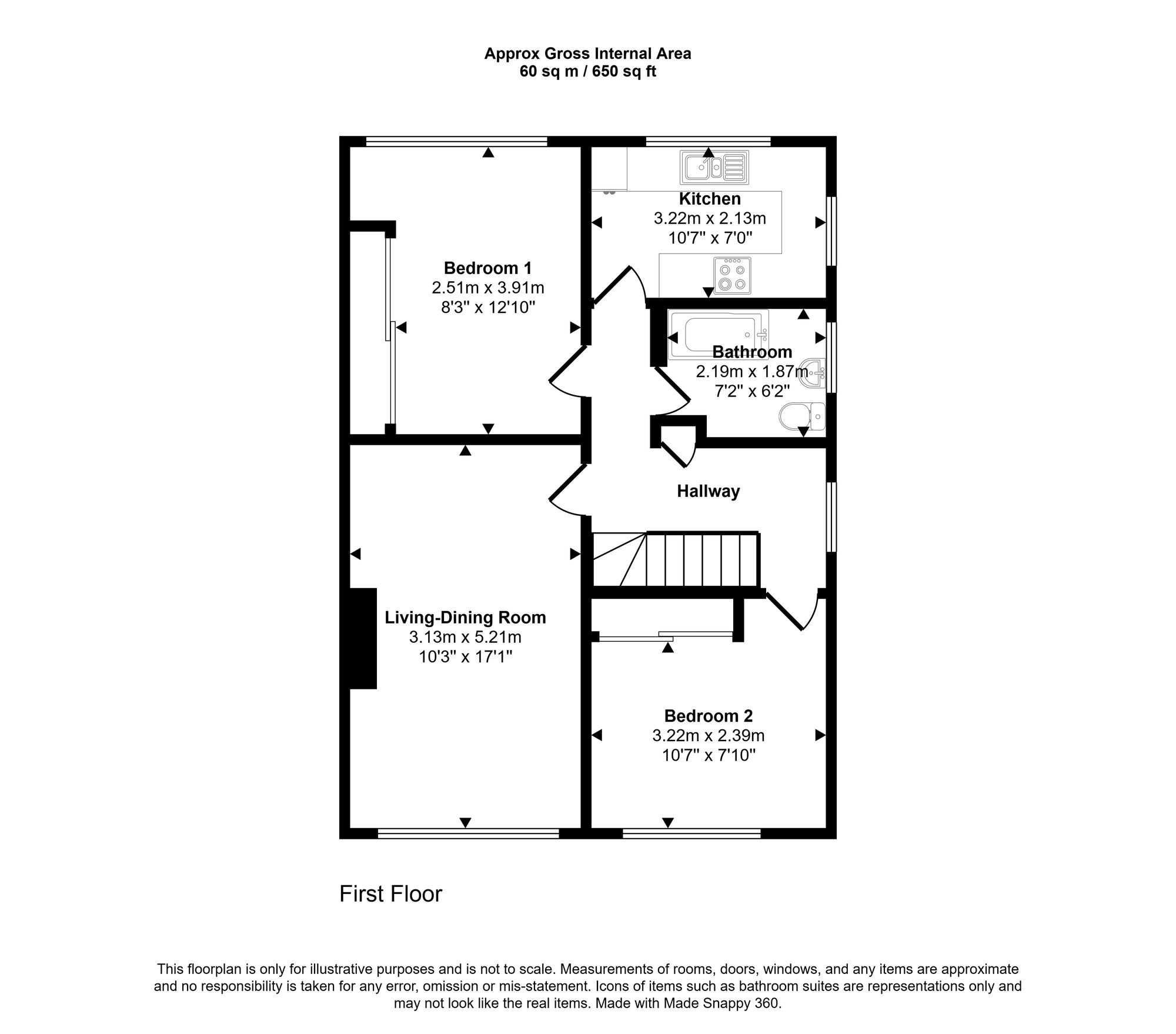 25 Darvell Drive, Chesham floorplan