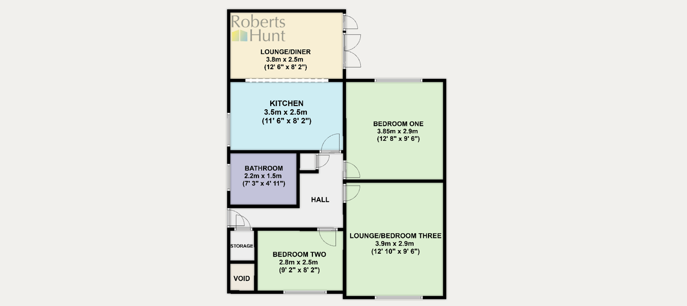 48 Marriott Close, Feltham floorplan