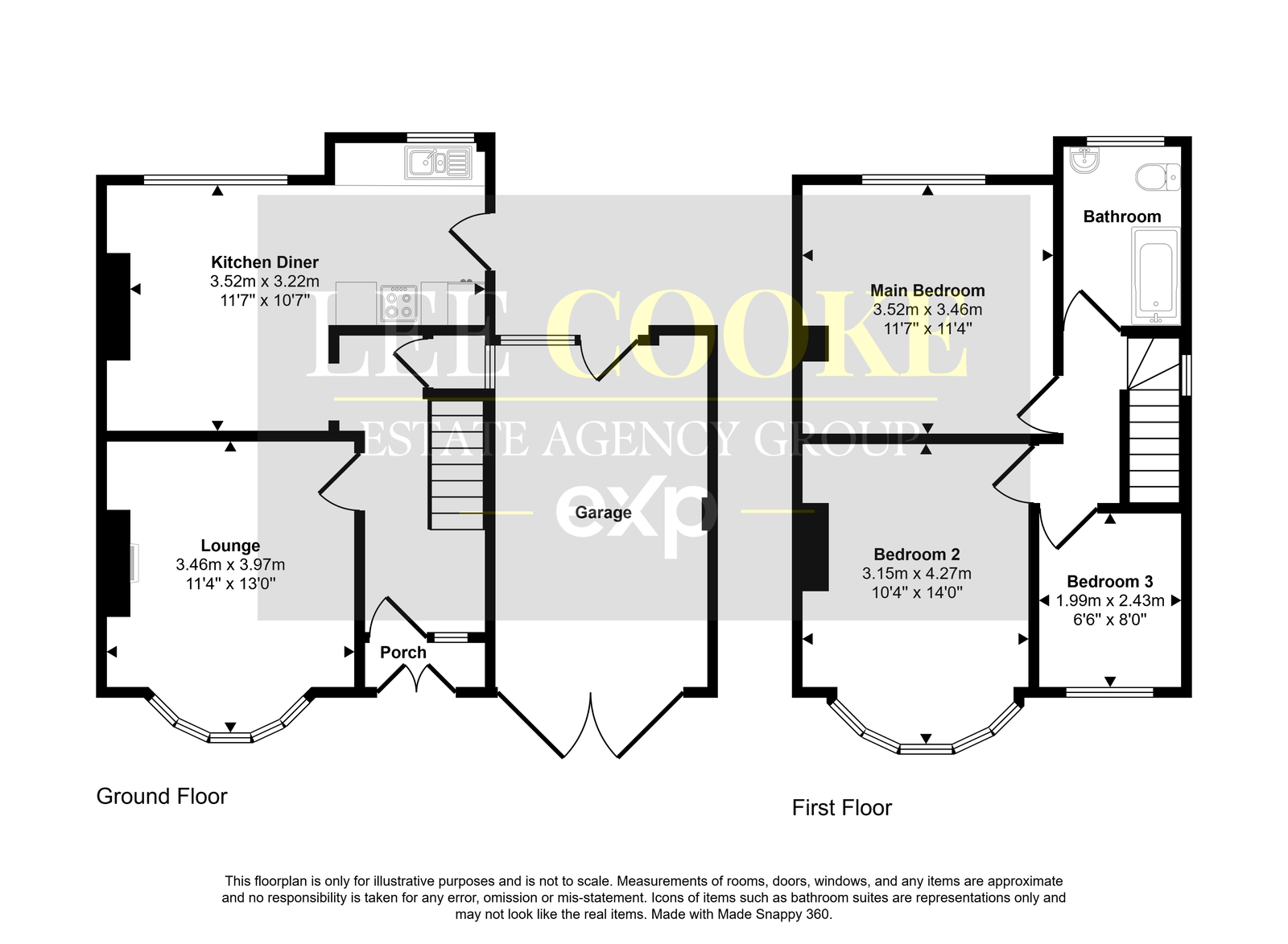 64, Green Lane, Wolverhampton floorplan