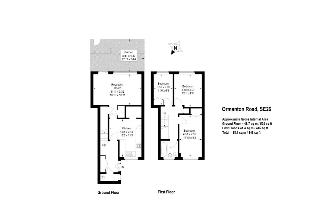 56, Ormanton Road, Sydenham floorplan
