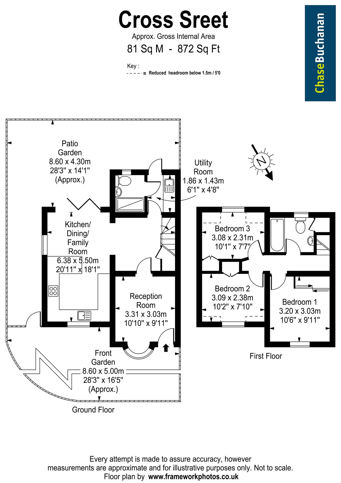 29, Cross Street, Hampton Hill floorplan