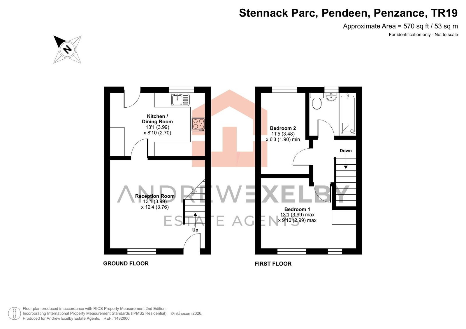 10, Stennack Parc, Penzance floorplan