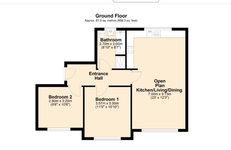 2, Balliol Court, Greater Manchester floorplan