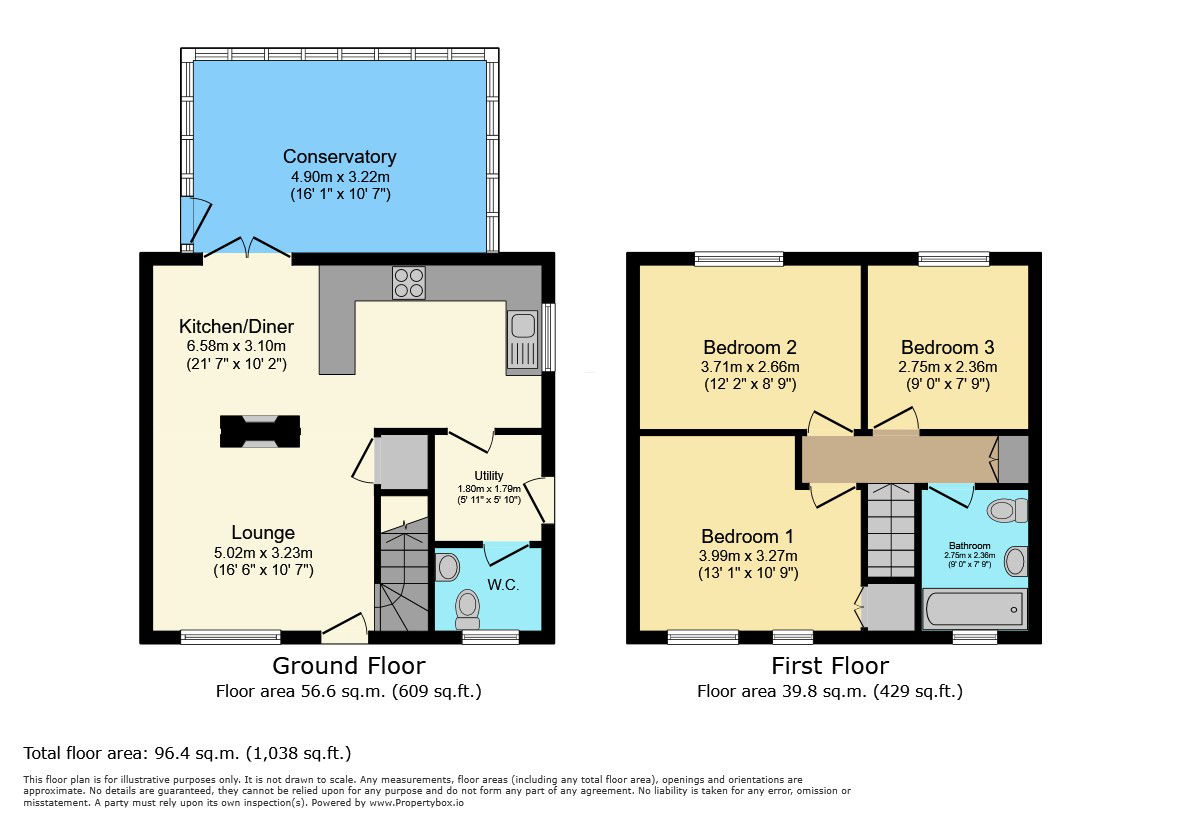 97, Western Avenue, Port Talbot floorplan
