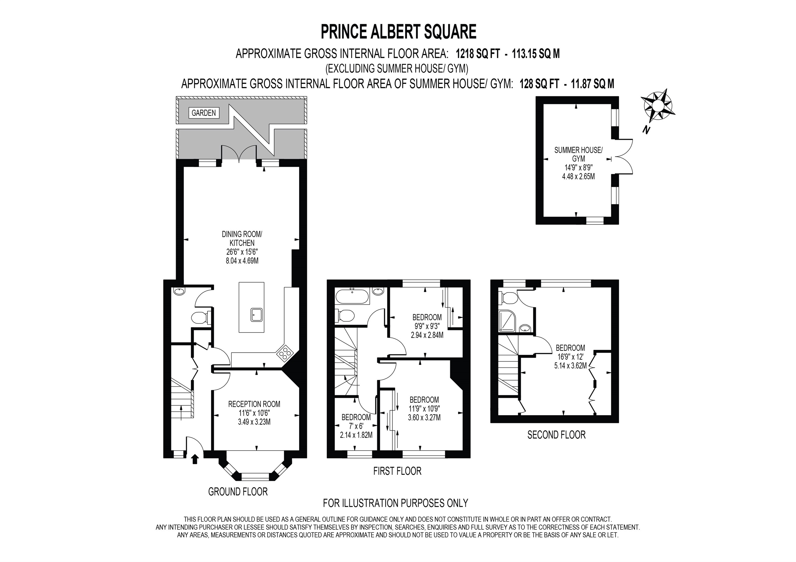 Prince Albert Square, Redhill RH1, 4 bedroom terraced house for sale