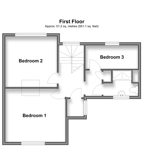 Houghton, Arundel floorplan