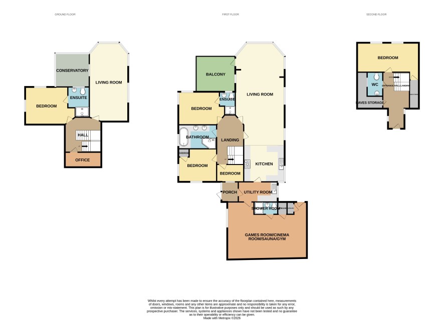 601 Carbis Beach Apartments, Carbis Bay, St. Ives floorplan