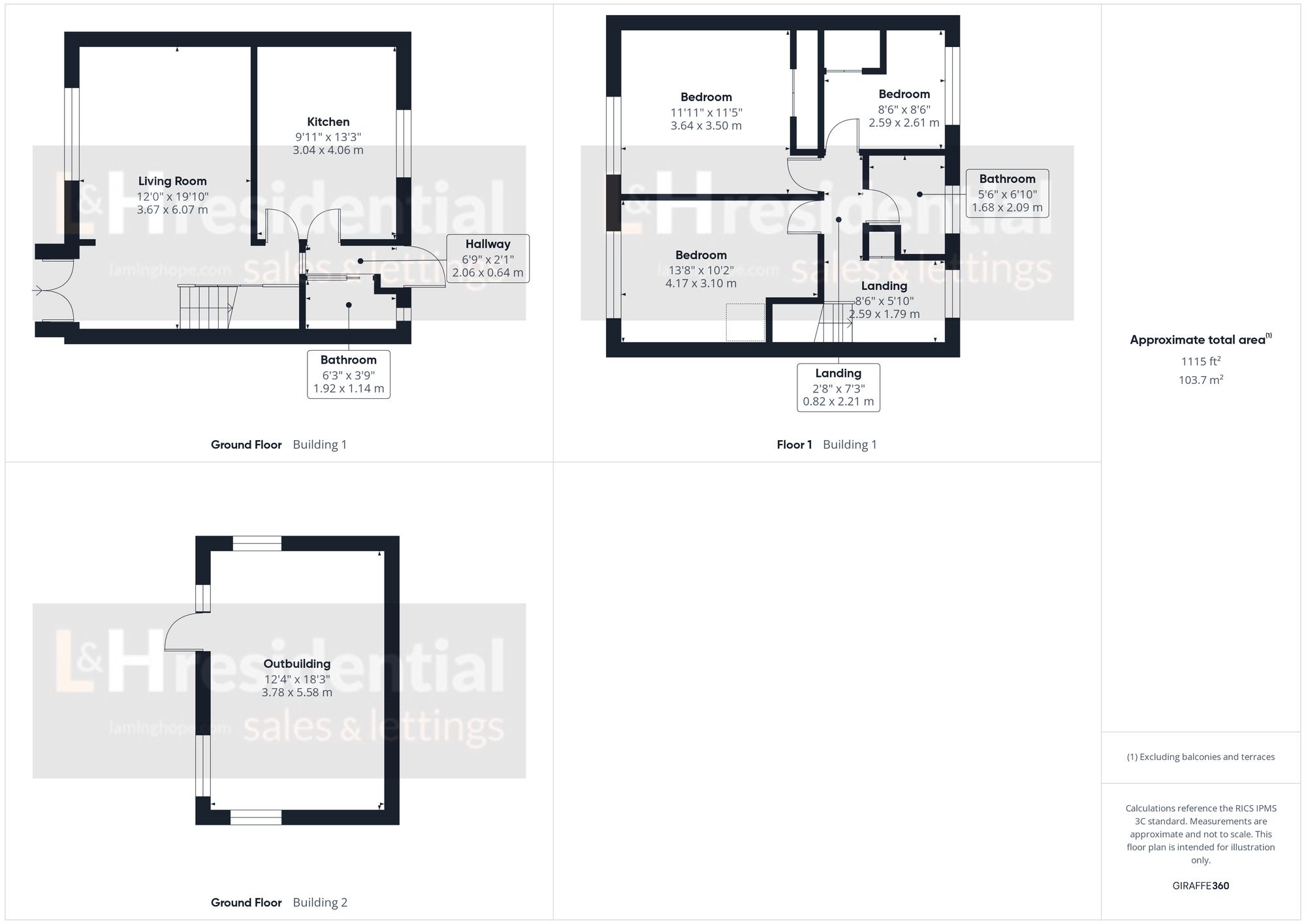 105 Grantham Green, Borehamwood floorplan