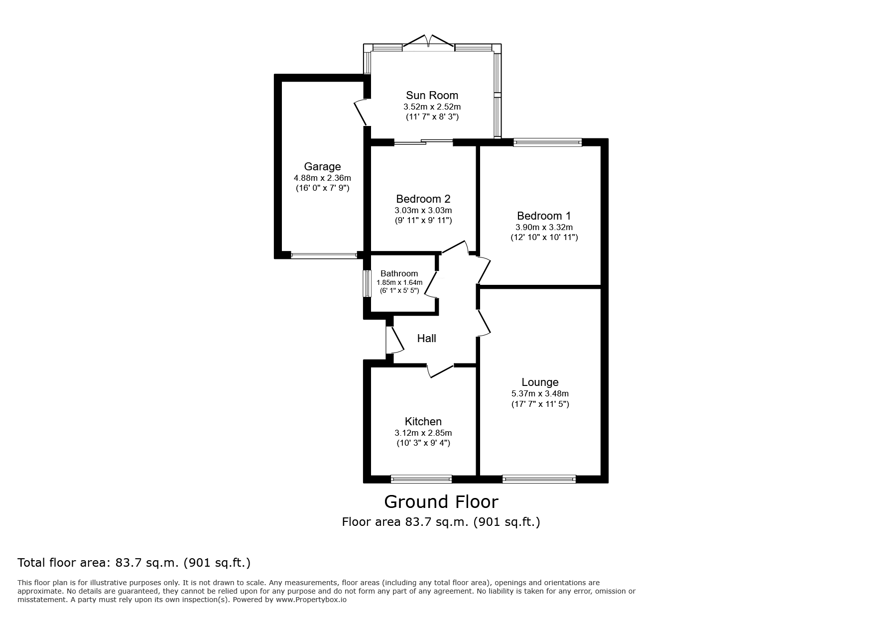 25, Pippins Green Avenue, Wakefield floorplan