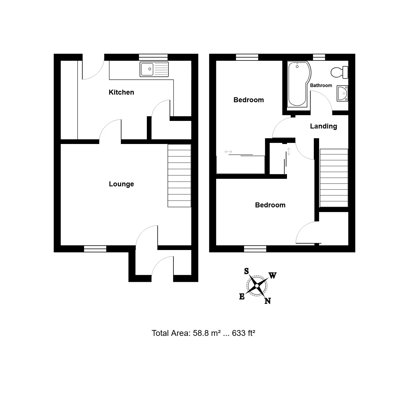 67, Station Road, Claydon, Ipswich, Suffolk, IP6  floorplan