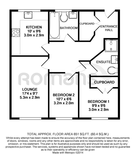 2 Bedrooms Flat to rent in Yorktown Road, Sandhurst GU47