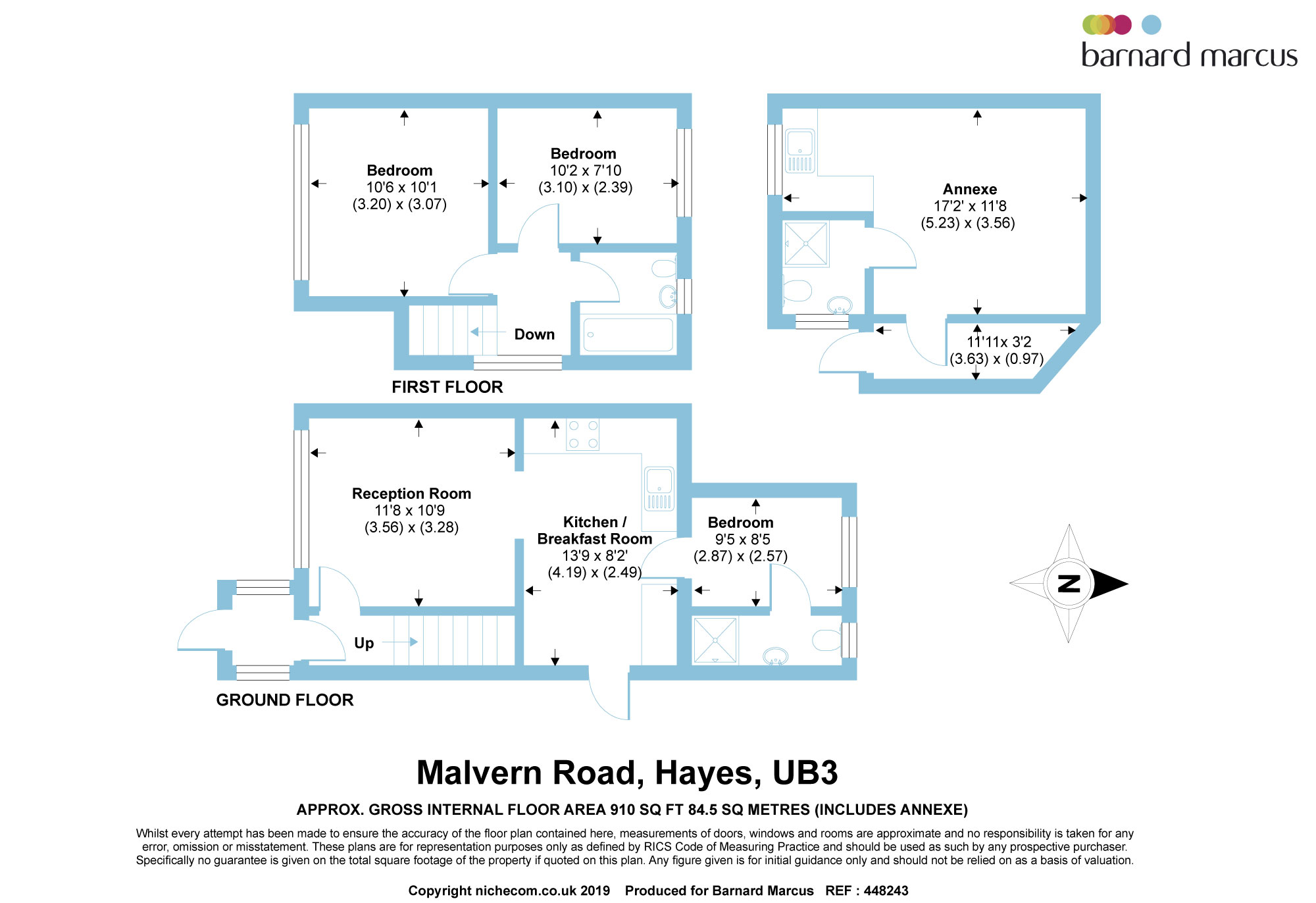 3 Bedrooms Semi-detached house for sale in Malvern Road, Hayes UB3