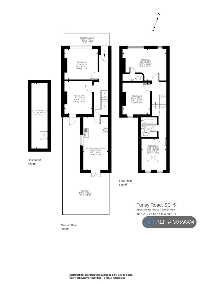 Furley Road, Furley Road Peckham, London floorplan