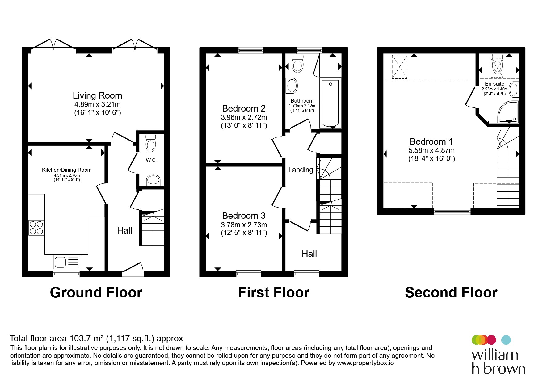 8, Park Crescent, Rotherham floorplan