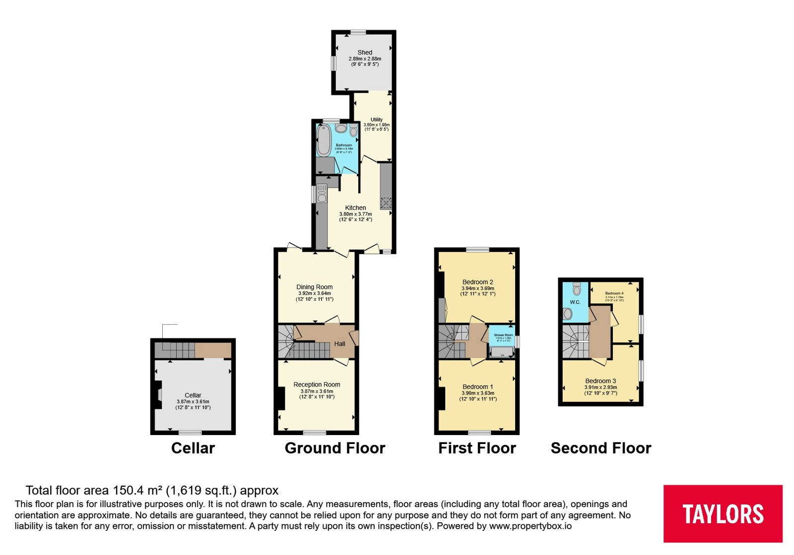 27, Conduit Street, Gloucestershire floorplan