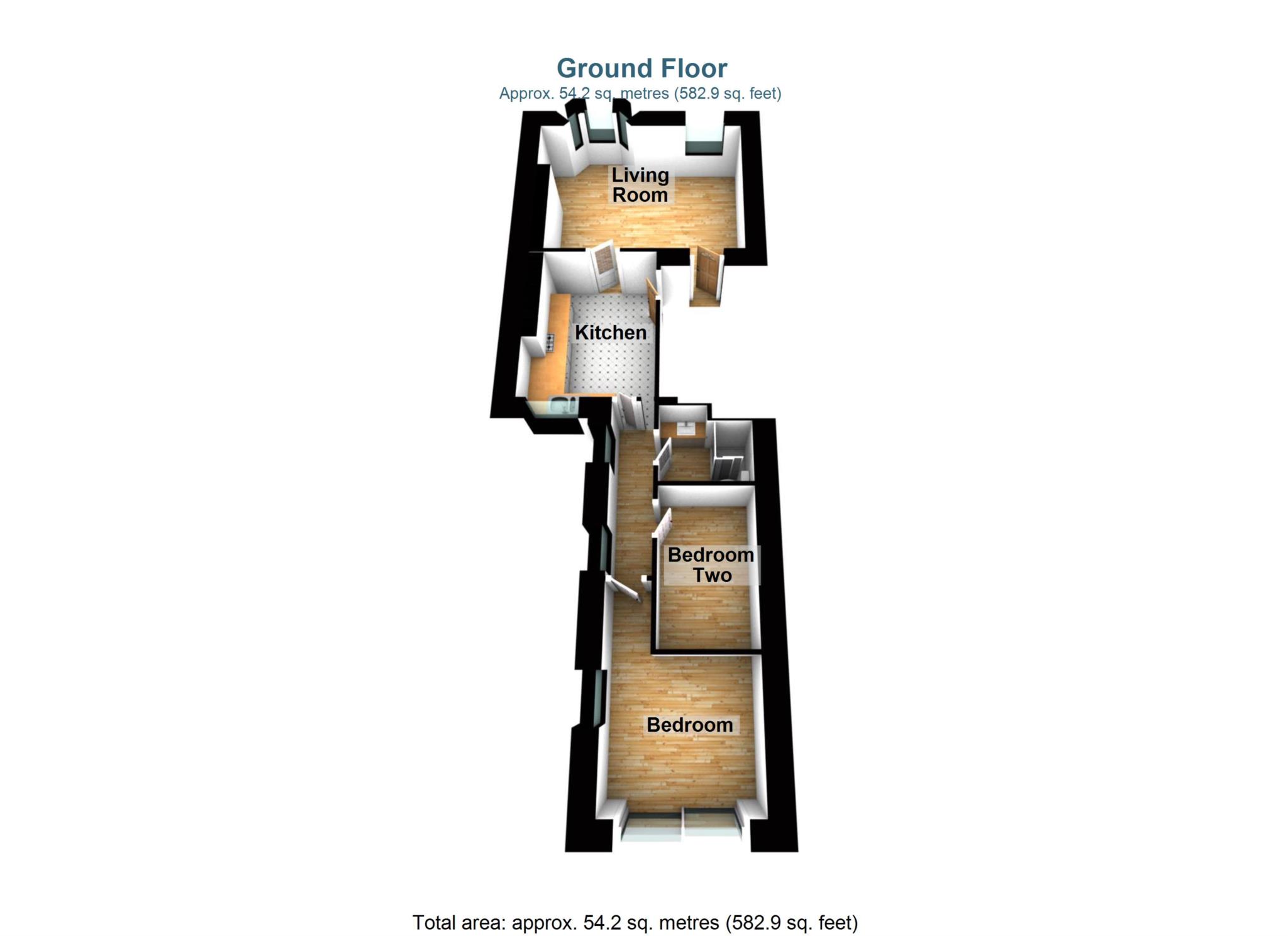 Flat 2, Brynymor Terrace, Aberystwyth floorplan