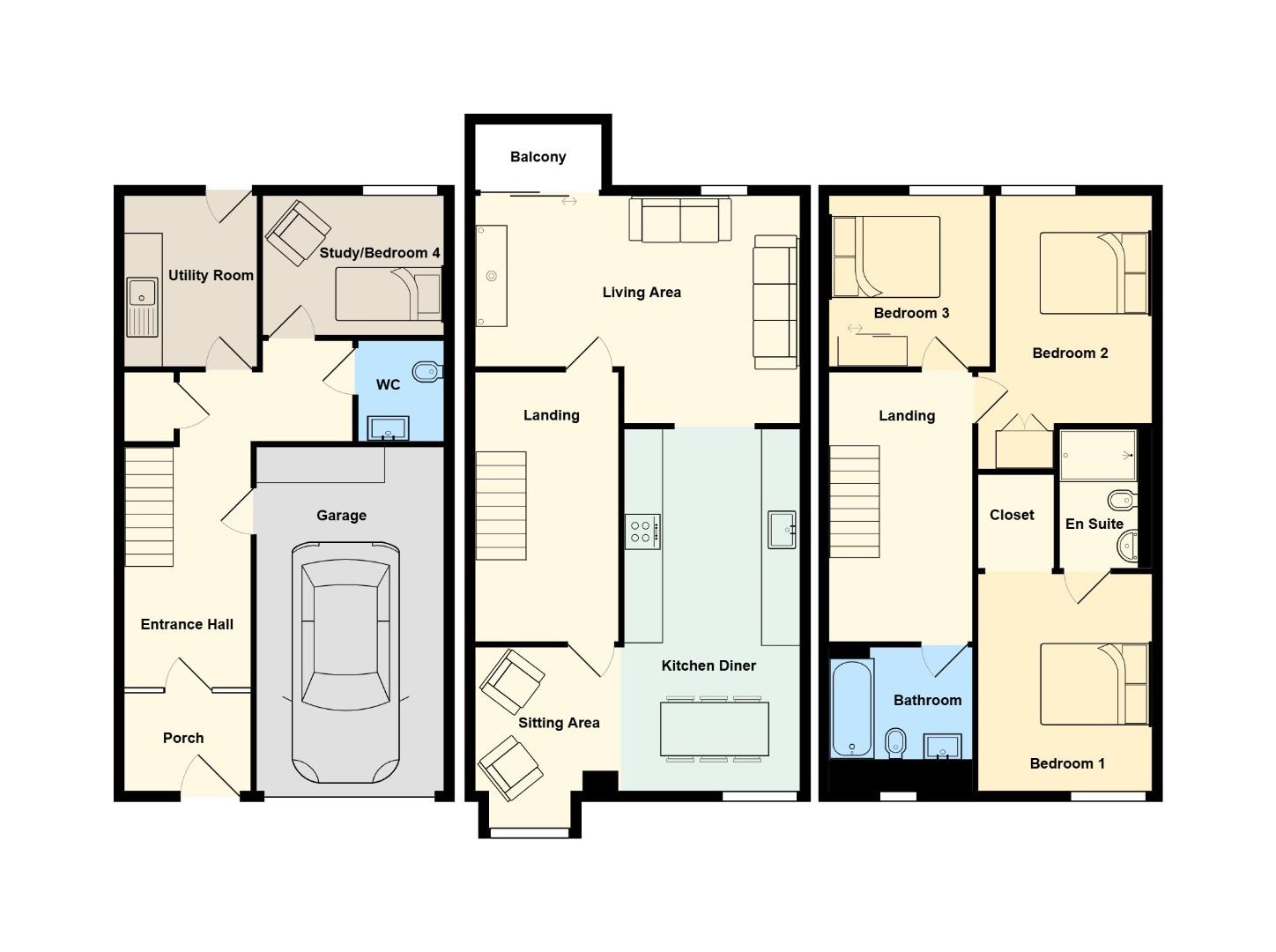 16, Francis Street, Cardiff floorplan
