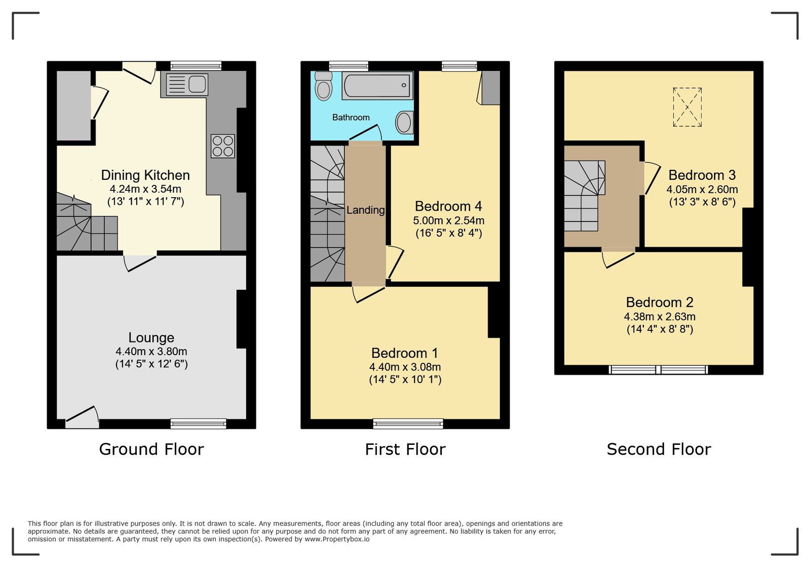 27, Colville Terrace, Wakefield floorplan