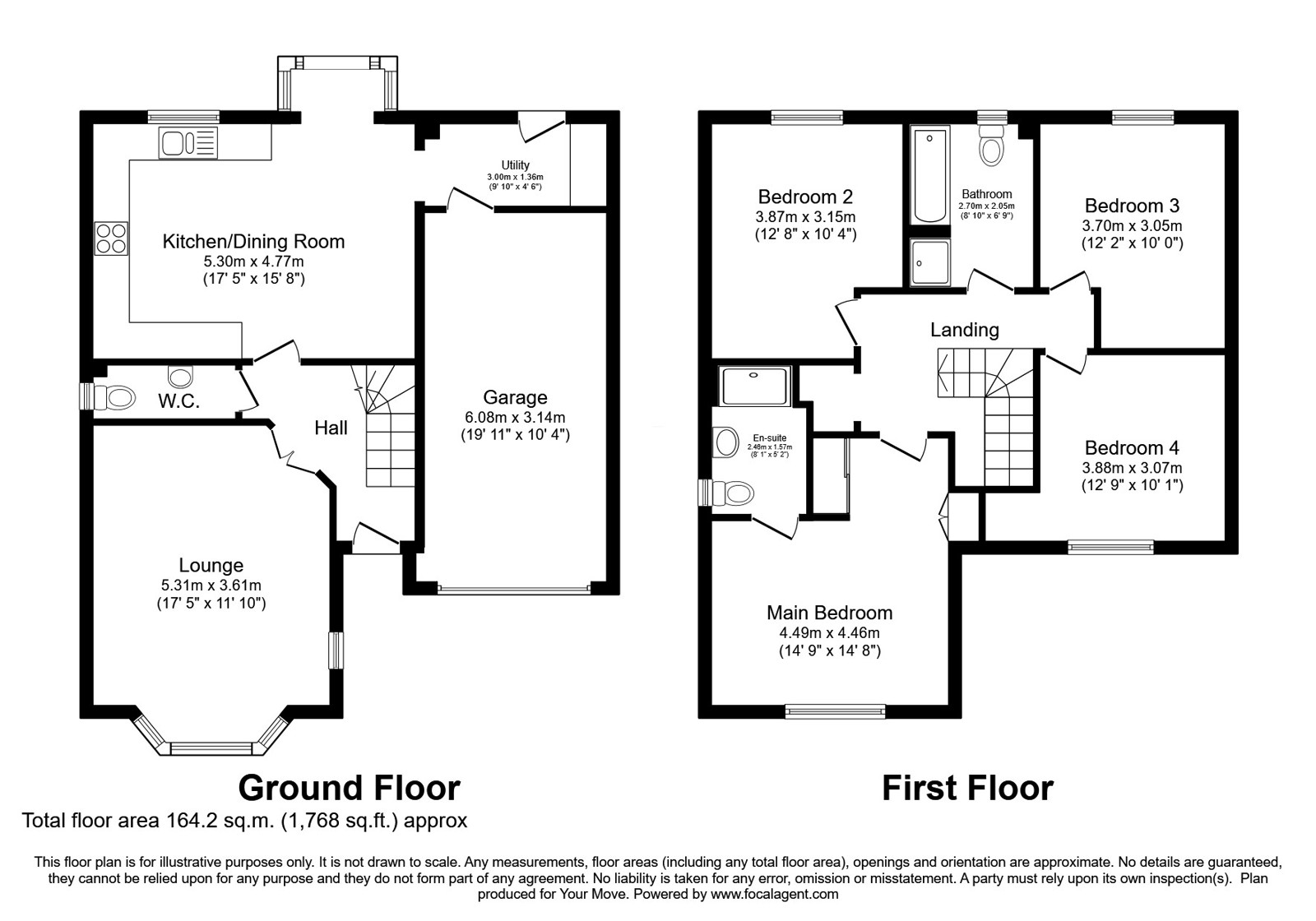 5, Black Myres Close, Bradford floorplan