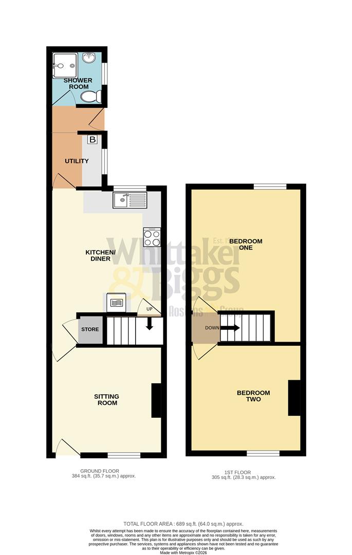Grove Street, Leek floorplan