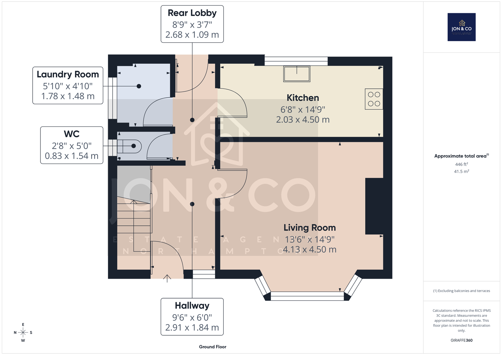 21, Stockwell Road, Northampton floorplan