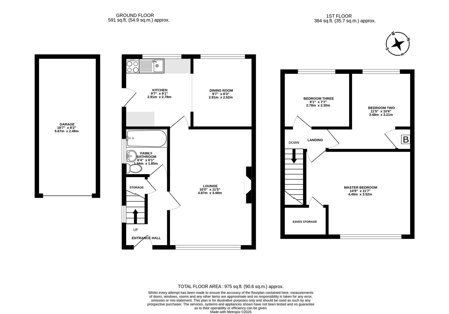 Yew Tree Avenue, Chorley floorplan